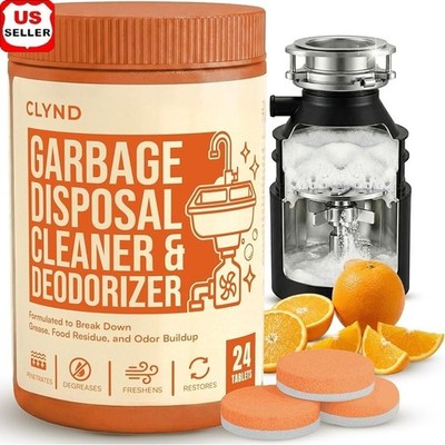 Citrus Foaming Garbage Disposal Cleaner Odor Eliminator Food Waste Deodorizer US