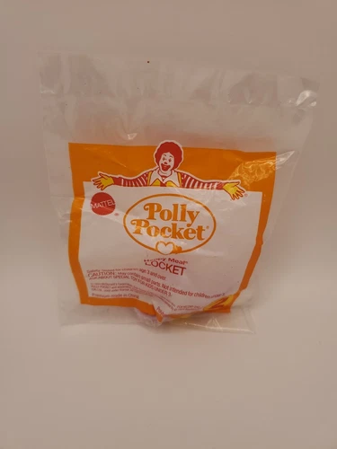 Polly Pocket Locket 1994 McDonald’s Happy Meal Toy New Sealed #2 Mattel