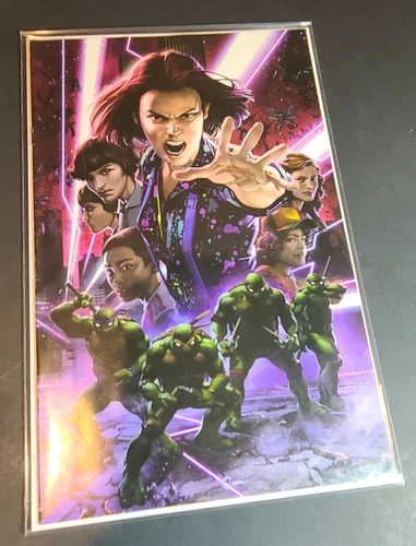 IDW Comics Teenage Mutant Ninja Turtles Stranger Things #1 Clayton Crain 2023