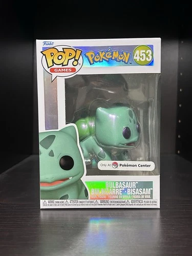 Funko Pop! Pokémon Bulbasaur Pearlescent #453 Pokémon Center Exclusive