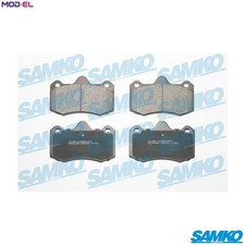 BRAKE PAD SET DISC BRAKE 5SP2009 FOR RENAULT CLIO/II/Mk/MIO LUTECIA SEAT 2.9L