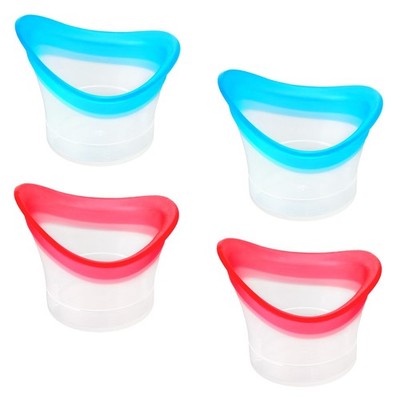 4Pcs Eye Wash Cup Eye Wash Bath Kit Silicone Eye Cleaning Cup for Eye Rinse P...