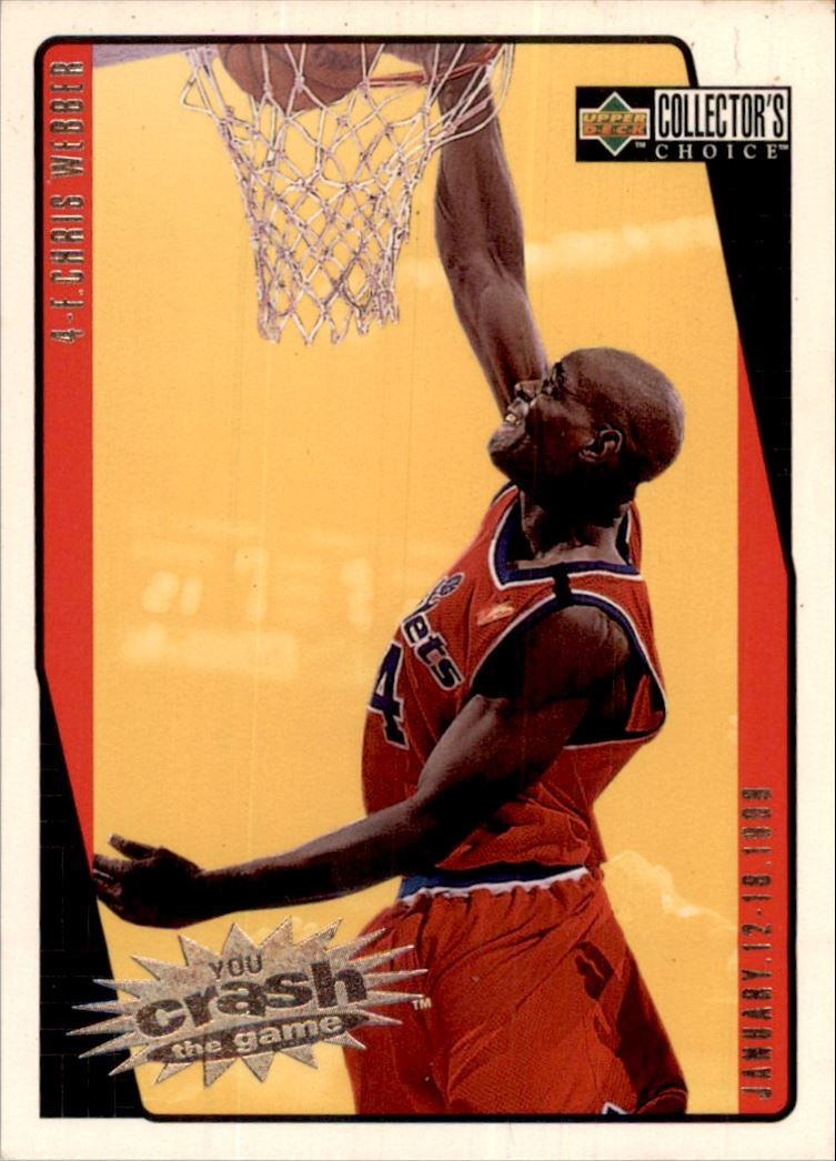 1997-98 Basketball Collector's Choice Chris Webber #C29
