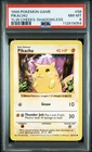 No Reserve PSA 8 Pokémon Base Set Shadowless Yellow Cheek Pikachu Rare!