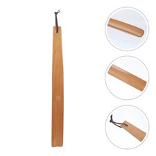 Portable Shoe Horn Wood Long Handle Wooden Shoehorn Long-handled