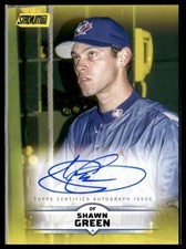 Shawn Green 2025 Stadium Club Base Autographs Yellow Foil #SCBA-SG