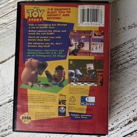 Toy Story (Sega Genesis, Disney Interactive, 1995) Manual, Pixar Animation