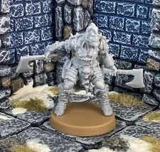 Grim Dark CHAOS CHAMPION Viking Berserker CMON Hate D&D Pathfinder Mordheim BU25