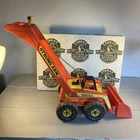 RARE Vintage 1978 Mighty Tonka Strong Arm Walk Behind Loader Toy  Orange R