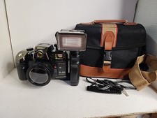 Nikkei DL9000A 35mm Camera with Flash Case READ LGT1