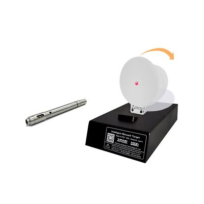 TACTICSTAR Smart Target System with 9mm Red Laser Tube - Target System with I...