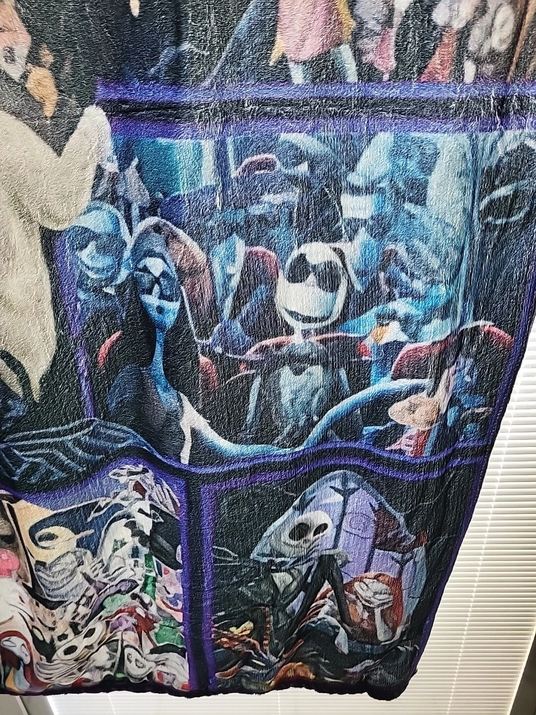 Nightmare Before Christmas Small Blanket New