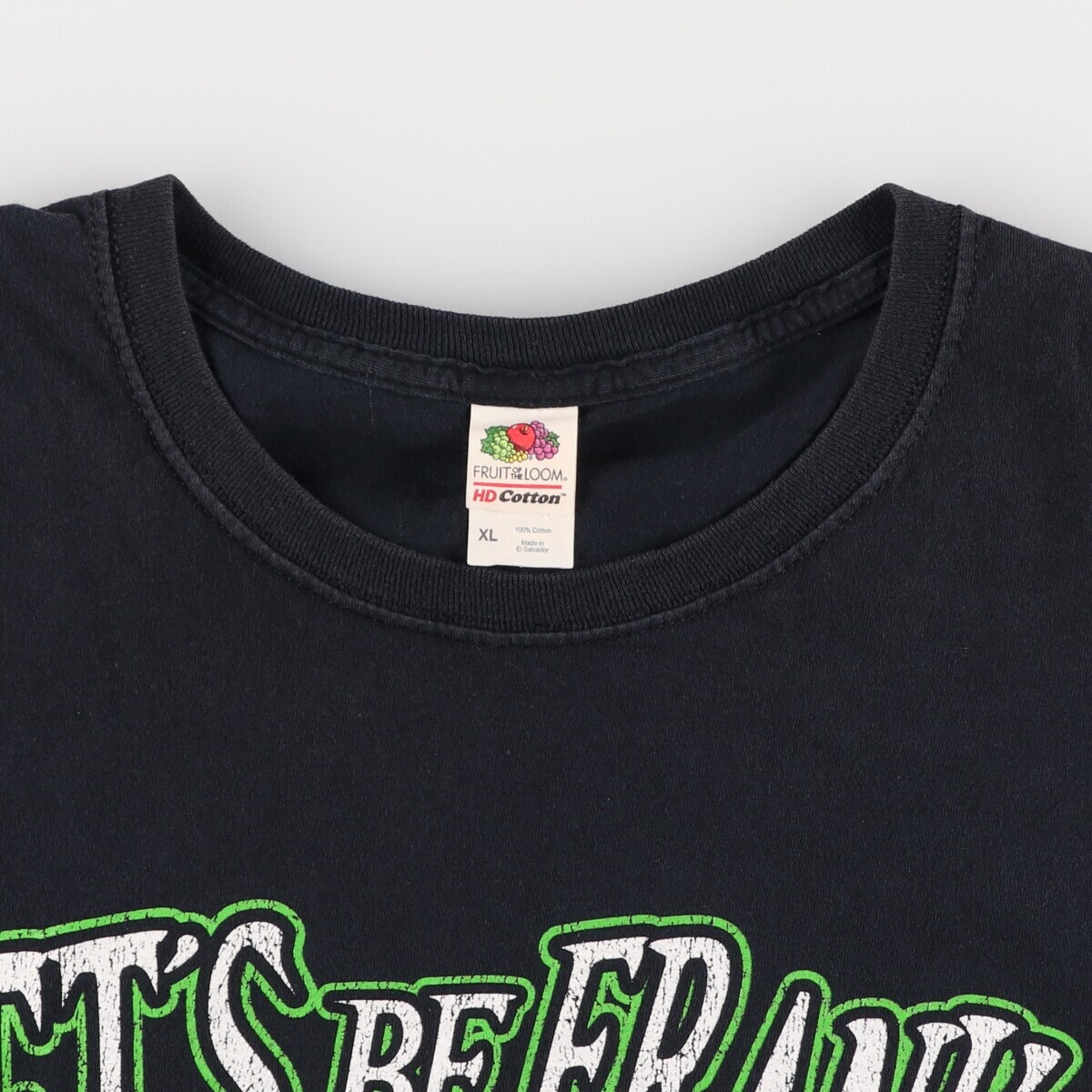 00s~ Fruit of the Loom printed T-shirt, men