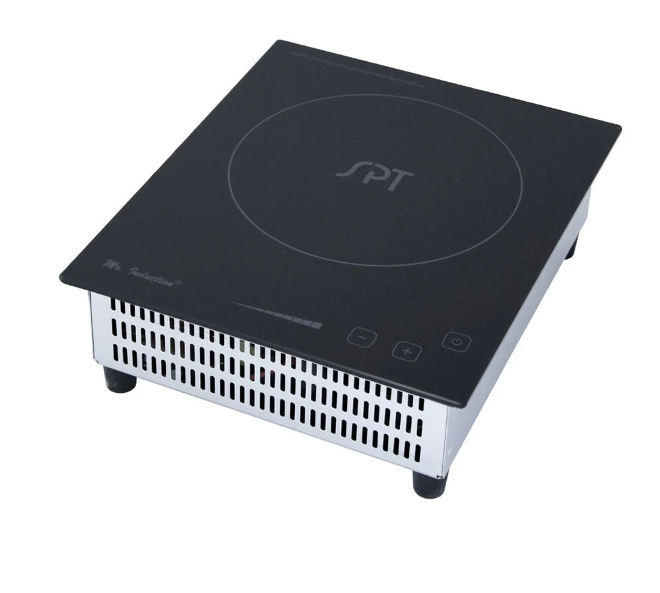 Mini estufa de inducción Sunpentown SPT 1400W incorporada/encimera - SR-141R Foto 4 de 4