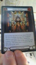 Flesh and Blood TCG : Arcane Rising :  BLUE  RARE :  Eirinas Prayer