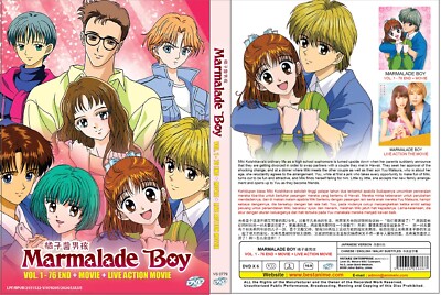 DVD Anime Marmalade Boy TV Series Vol.1-76 End+Movie+Live Action