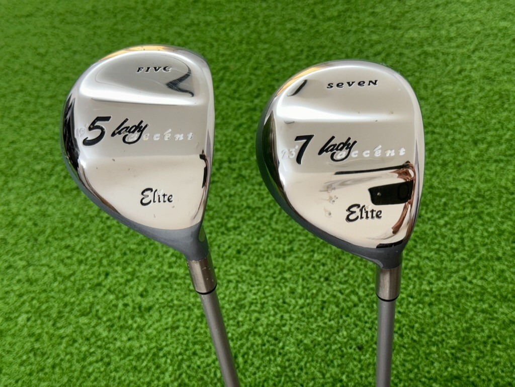 La Jolla Golf LADY ACCENT ELITE Womens 5 & 7 WOOD SET Right