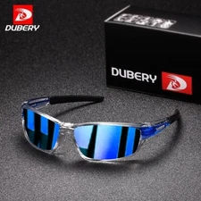 DUBERY Polarized Sports Sunglasses for Men Women Cycling Fishing Driving Glasses