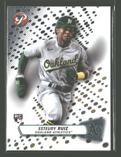 2023 Topps Pristine #73 Esteury Ruiz Rookie RC Oakland Athletics A's