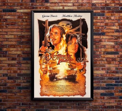 Cutthroat Island 1995 - Vintage Pirate Classic Movie Poster - Picture 3 of 6