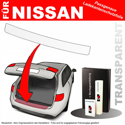 Lackschutzfolie Ladekantenschutz für Nissan Leaf (II) 2017-2025 Transparent