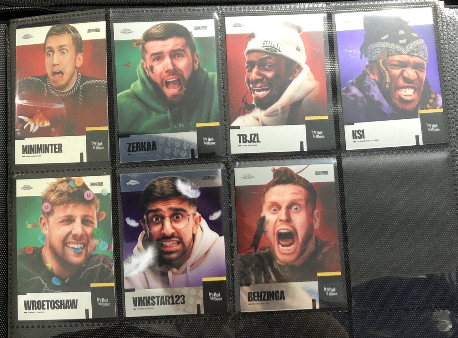 ALL Topps Chrome x Sidemen Cards PICK CARDS (Updated 15/3/2024) eBay