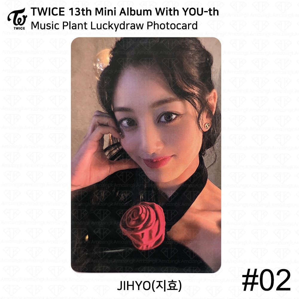 TWICE 13th Mini Album With YOU-th Music Plant Luckydraw TWICE 13th Mini Album With YOU-th Music Plant Luckydraw