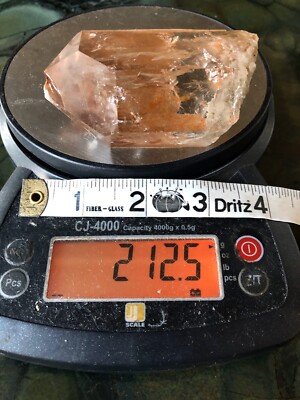 212g Iron Quartz Crystal Scenic Quartz Inclusion Quartz Brazil