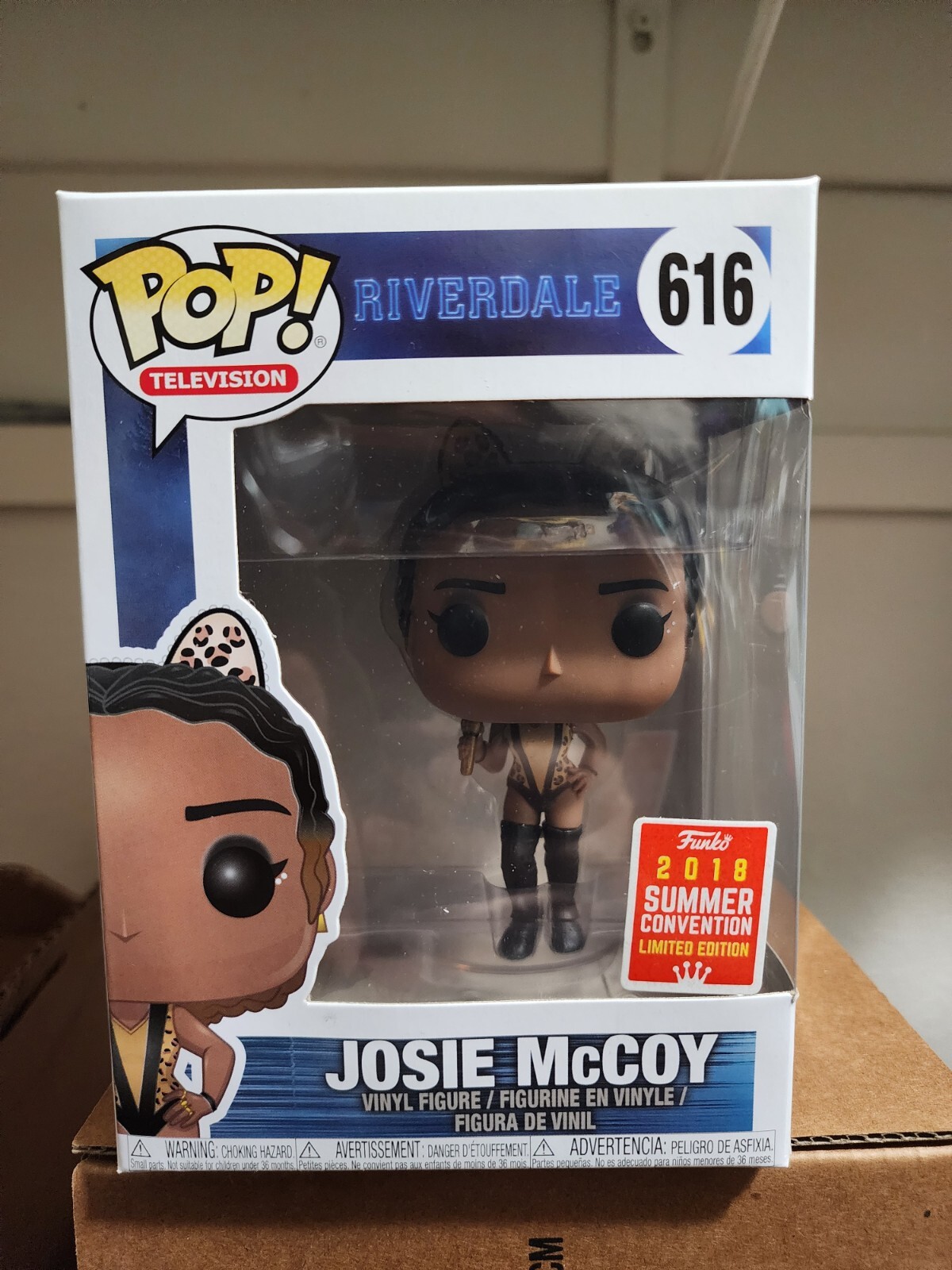Funko Pop Television #616 Riverdale Josie Mccoy 2018 Convención De Verano Exclusiva