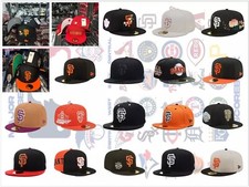 New Mens San Francisco Giants Embroidery Baseball Cap Sun hat Era Flat edge Hat
