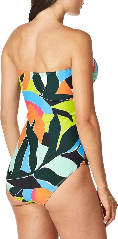 Anne Cole 283523 Women's Standard Twist Front Shirred One Piece Swimsuit, Size 6 - Image 3 of 3
