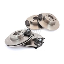 Bremsscheiben Bremsbel&auml;ge vorne hinten f&uuml;r Mercedes-Benz SLK R171 C-Klasse W203