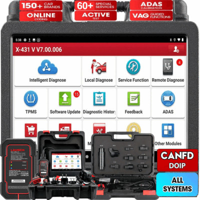 LAUNCH X431 PRO V5.0 KFZ Profi OBD2 Diagnosegerät ALLE SYSTEM Key Programmier
