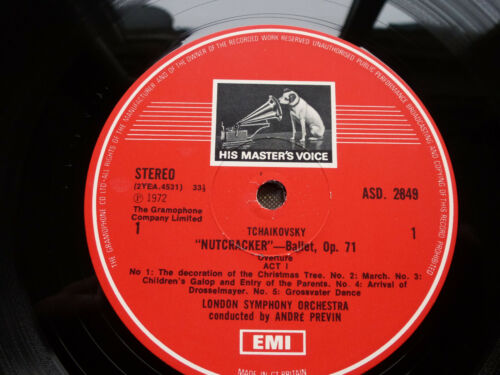 ANDRE PREVIN LSO TCHAIKOVSKY THE NUTCRACKER 1972 HIS MASTER'S VOICE 2LP BOXSET - Picture 8 of 12