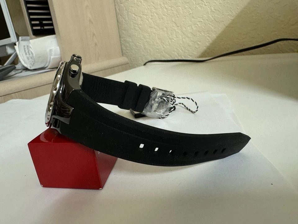 Technomarine Cruise 瑞士制造陶瓷黑色表盘计时腕表 TM-110028 — 第 3/4 张图片