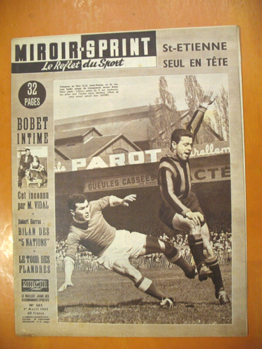 Miroir Sprint N°65 Du 19/08/1947 - Athlétisme, Football (Hansenne, Chef D'Hôtel)