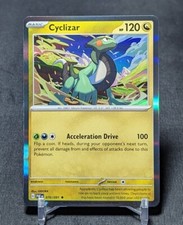 Carta Pokemon TCG Cyclizar rara Holo Dragon 2024 DESTINO PALDEO 070/091