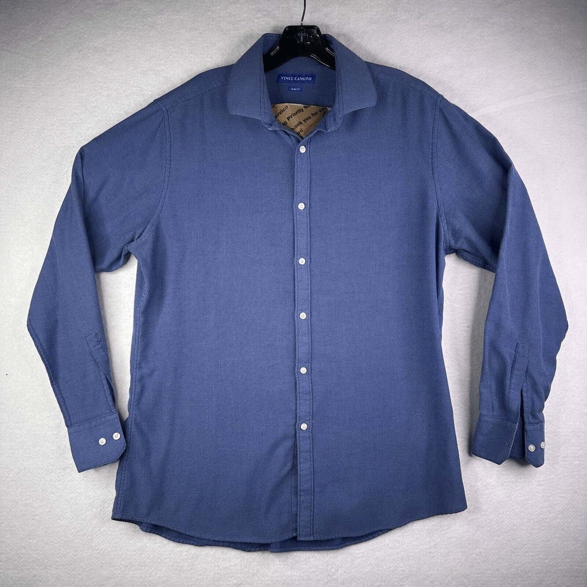 vince camuto slim fit dress shirt Reynolds Pique Bib Formal Shirt in Contemporary Fit 18 / White main image 1