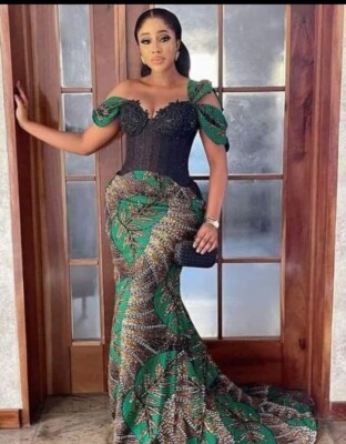 Ankara Long Gown Styles For Wedding Fashion Styles Simple Classy