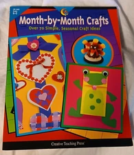 Month by Month Crafts 70 simple seasonal idea Creative Teaching Press Lewis book