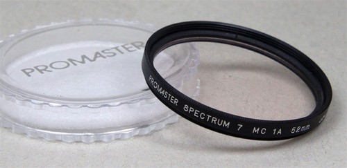 52mm Screw-In Filter PROMASTER SKYLIGHT 1A Made in JAPAN NEW Old Stock