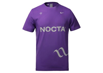 Nike NOCTA Purple SS Top Drake Basketball T-shirt Men's Size M, L