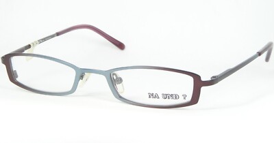 NA UND? Design MARION RAMM 29F4835GR STONE BLUE /PLUM EYEGLASSES 46-19-133mm
