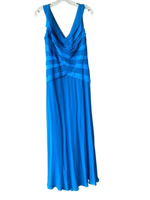 sapphire evening dress Clarence Corset Slit Glitter A-Line Formal Dress