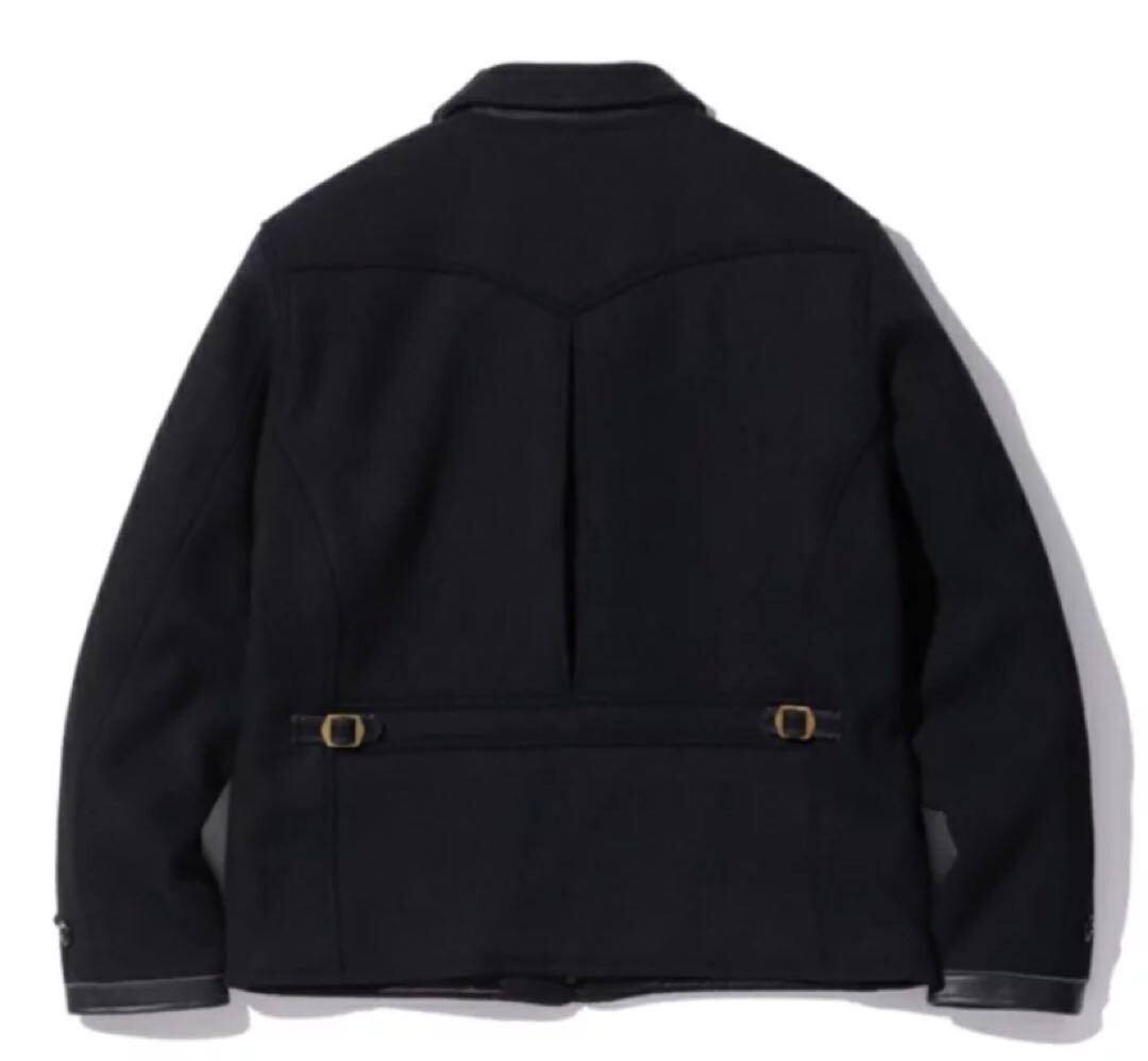 ジャケット・アウター Na.e traditional melton coat yd. Greenwich Melton Jacket in Charcoal | MYER