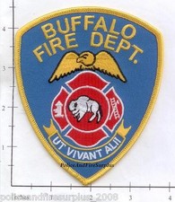 New York - Buffalo NY Fire Dept Patch - UT VIVANT ALII - So Others May Live