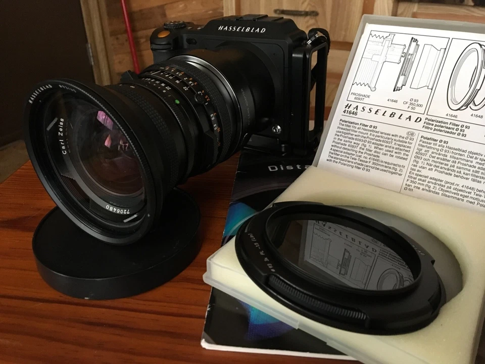 ☆☆[COMO NUEVO] Hasselblad 93mm 3x PL-1.5 Lin PL Filtro Polarizador 41646 Caja Original☆☆ Foto 2 de 4