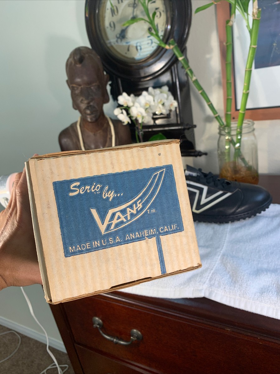 Vintage Early 1980's Serio by Vans Shoes Size 9 DEADSTOCK Vintage Early 1980's Serio by Vans Shoes Size 9 DEADSTOCK