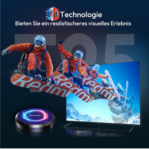 2025 Smart TV BOX 128GB 4GB Android 14 WIFI6 Sieciowy odtwarzacz multimedialny Quad Core DE - Zdjęcie 88 z 107