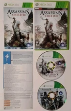 Assasins Creed 3 Gamestop Edition - Xbox 360, 2008 - CIB Complete - Tested